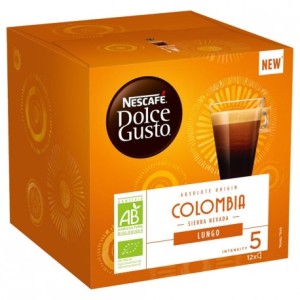 كبسولات قهوة نسكافيه دولشي جوستو كولومبيا 84 غ