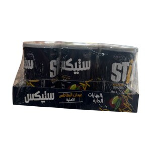 ستيكس كتكو عيدان البطاطا  ليمون الفلفل الحار 456 غ 6 حبه