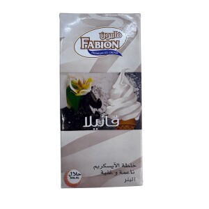 فابيون خليط آيس كريم فانيلا ١ لتر